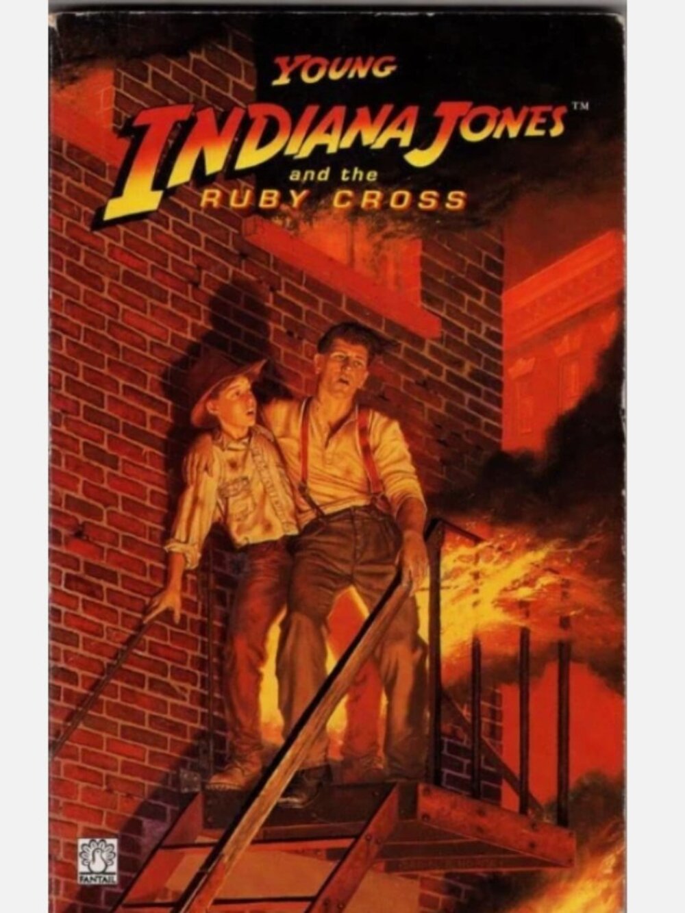 5/$15 Kids Book Curse of Ruby Cross Young Indiana Jones 8 McCay RotLA